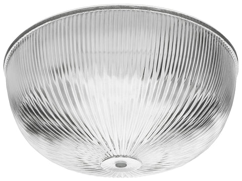 Vintage Recreated Glass Holophane Bowl Shade