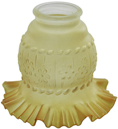 Victorian Recreated Glass Shade 2 1/4" Fitter (0610G)