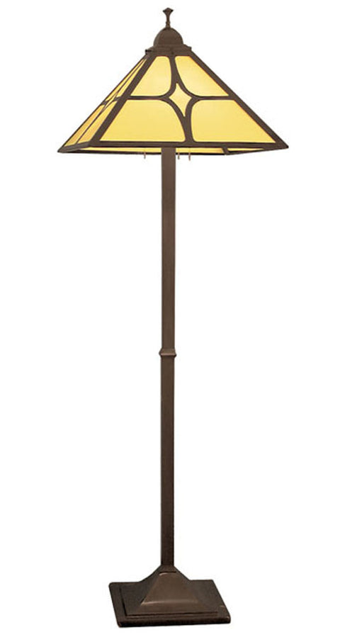 Mission Floor Lamp Diamond Shade
