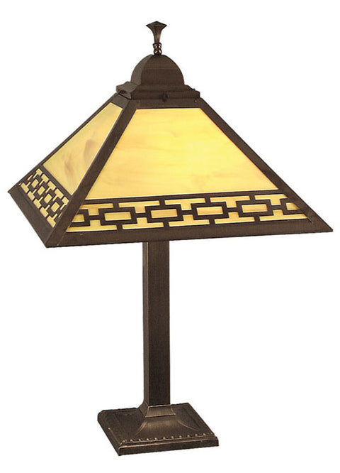 Mission Table Lamp Chain Shade