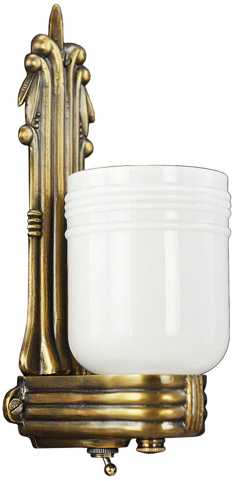 Edwardian Boat Sconce with Shade