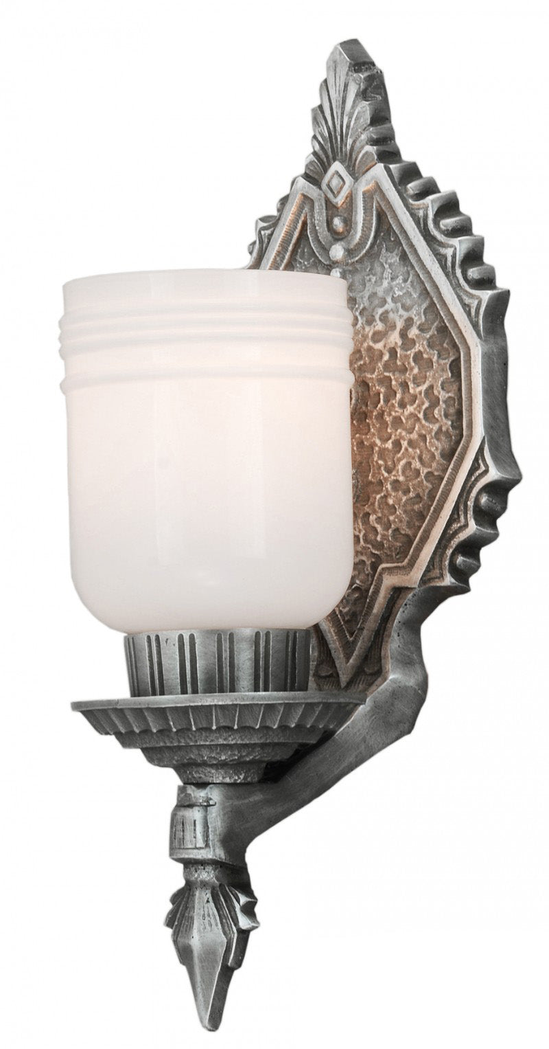 Deco to Arts and Crafts Style Wall Sconce
