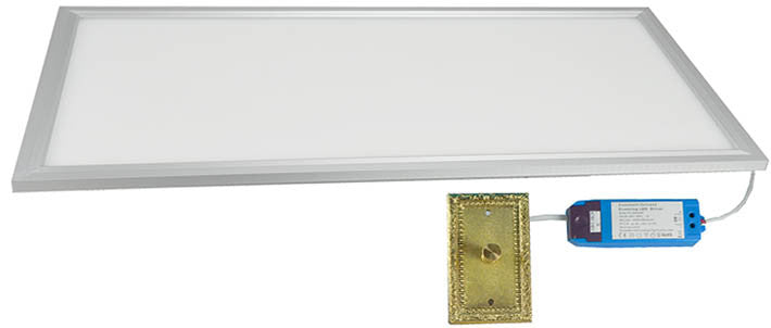 LED Flat Panel - Diffused and Dimmable Light, 1' x 2' 36watts
