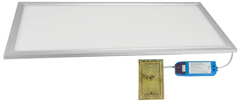 LED Flat Panel - Diffused and Dimmable Light, 2' x 2' 36watts