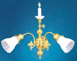 Victorian Sconce - Candle Sconce Victorian Triple Transitional Sconce