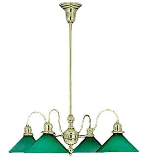 Question Mark 4 Arm Game Table Chandelier