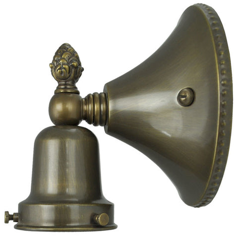 Victorian Style Close-To-The-Wall Single Sconce