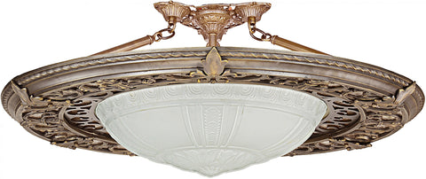 Large and Impressive Low Ceiling Chandelier