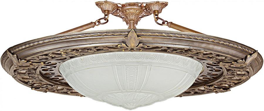 Large and Impressive Low Ceiling Chandelier