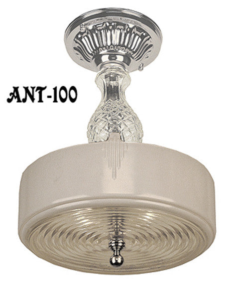 Antique Art Deco Ceiling Light