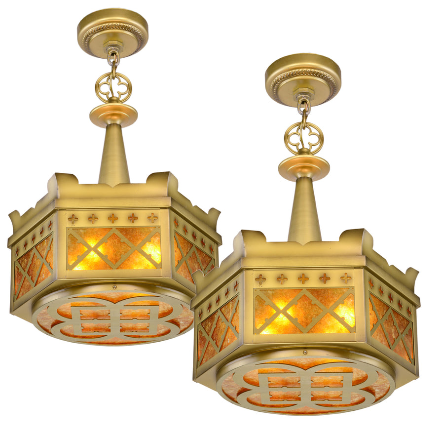 Pair of Quality Gothic Chandeliers