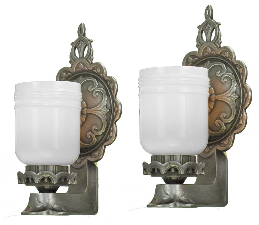 Wonderful Pair of Matching 1920's/Edwardian Sconces