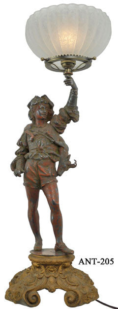 Victorian Figural Lamp