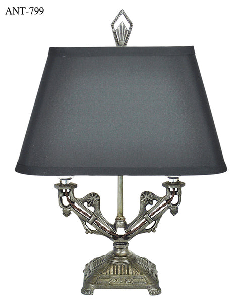 Art Deco Table Lamp 1920s - 1930s Rewired Light Antique Lighting
