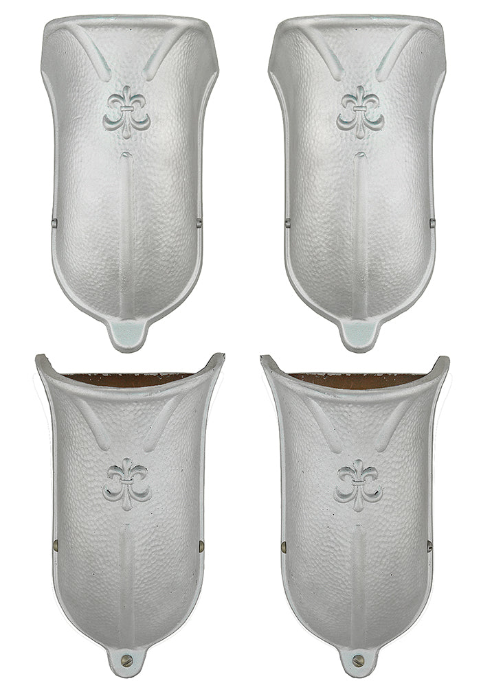 Set of 4 Streamline Deco Sconces Antique 1930s Ambient Wall Lights