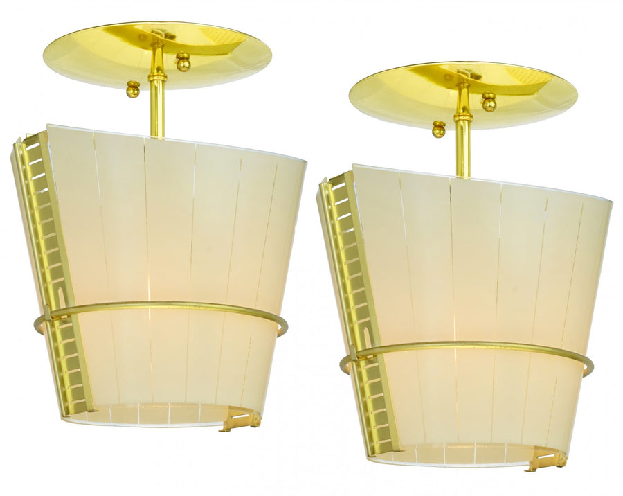 Mid Century Modern Pendents by Moe Bridges
