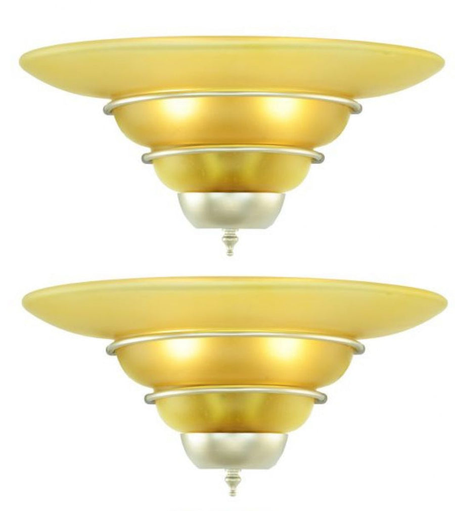 Art Deco Style Pair of Nice Quality Sconces