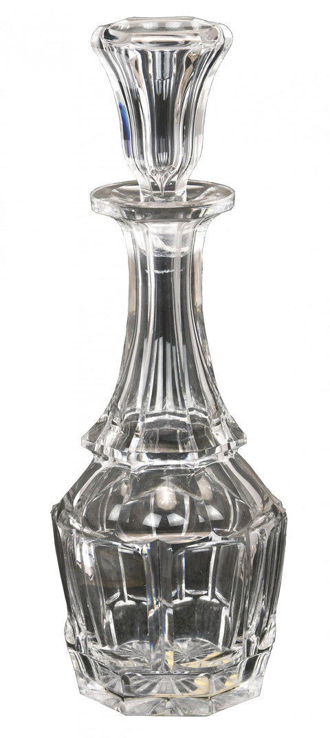 Antique Cut Lead Crystal Decanter