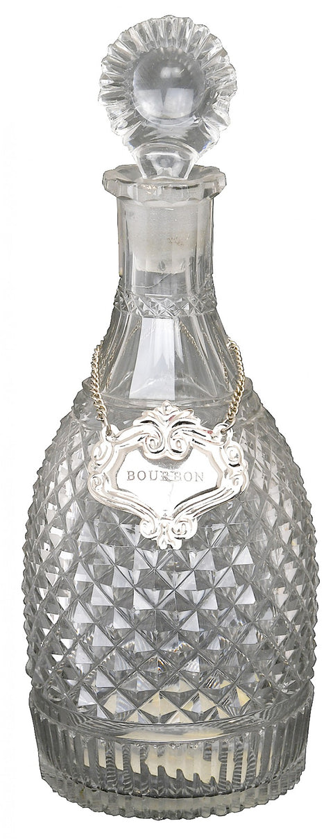 Antique Cut Lead Crystal Decanter