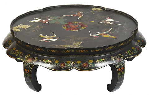 Chinese Lacquer "Tea" Table