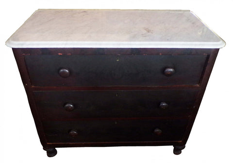 Antique Marble Top Dresser