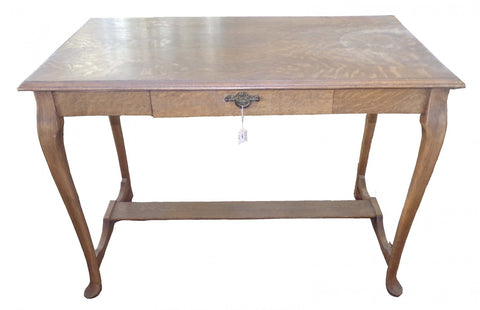 Antique Quarter Sawn Oak Side Table