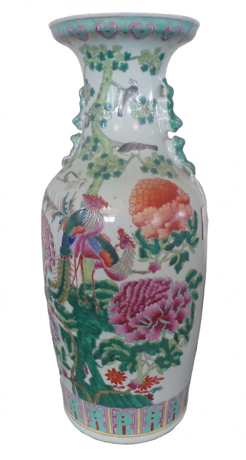 Vintage Asian Style Vase