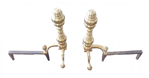 Vintage Pair of Andirons