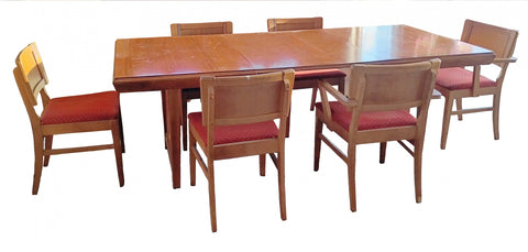 Vintage American Art Deco Dining Set