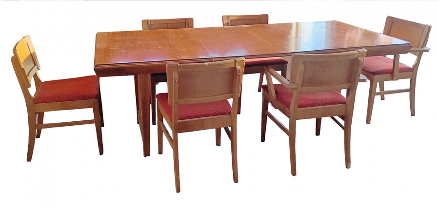 Vintage American Art Deco Dining Set
