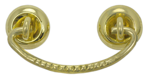 Stamped Small Victorian Bail Handle 2" Boring
