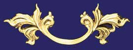 Louis Style Pull Handle 2 1/2"cc