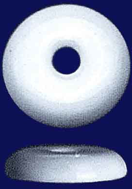 1.25" Diameter Porcelain Washer For B-24 Bails
