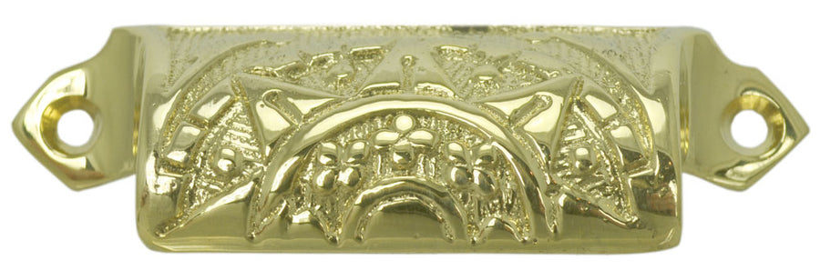 Eastlake Star Pattern Bin Pull