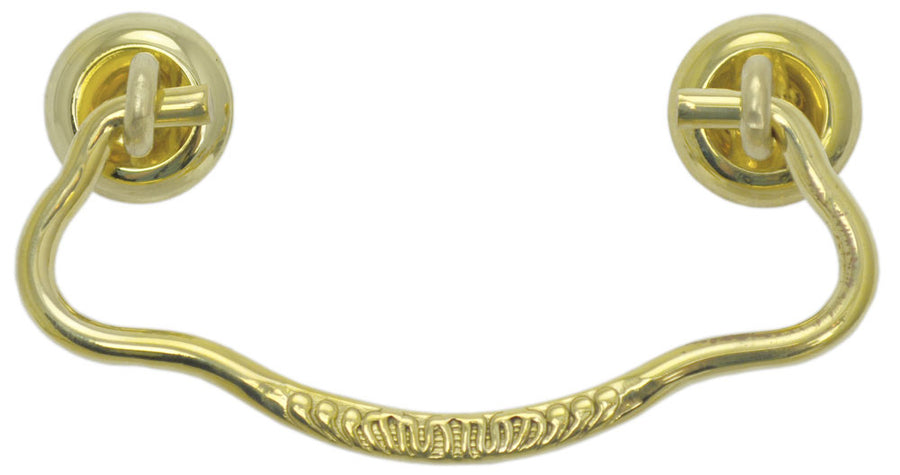 Victorian Re-Curved Bail Handle 3" Boring