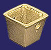Vintage Furniture Square Leg Toe Cap 3/4" Opening