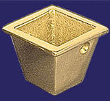 Vintage Furniture Square Toe Cap 1 1/4" Opening