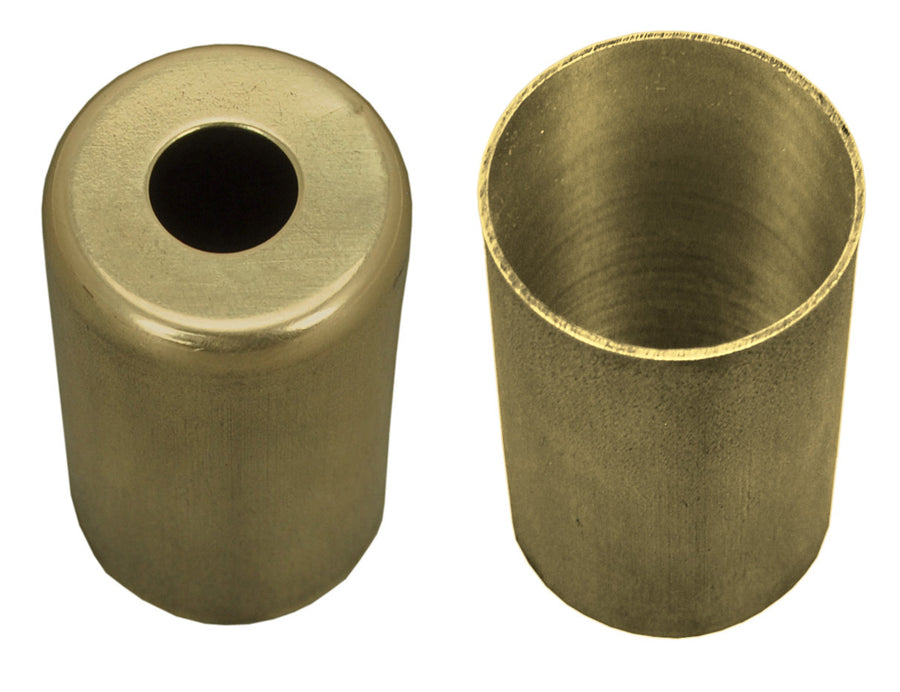 Vintage Furniture Leg Antique Brass Toe Cap
