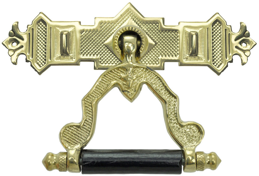 Eastlake Design Handle With Wooden Drop