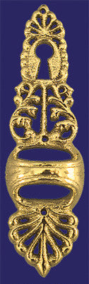 Finger Pull Handle With Keyhole