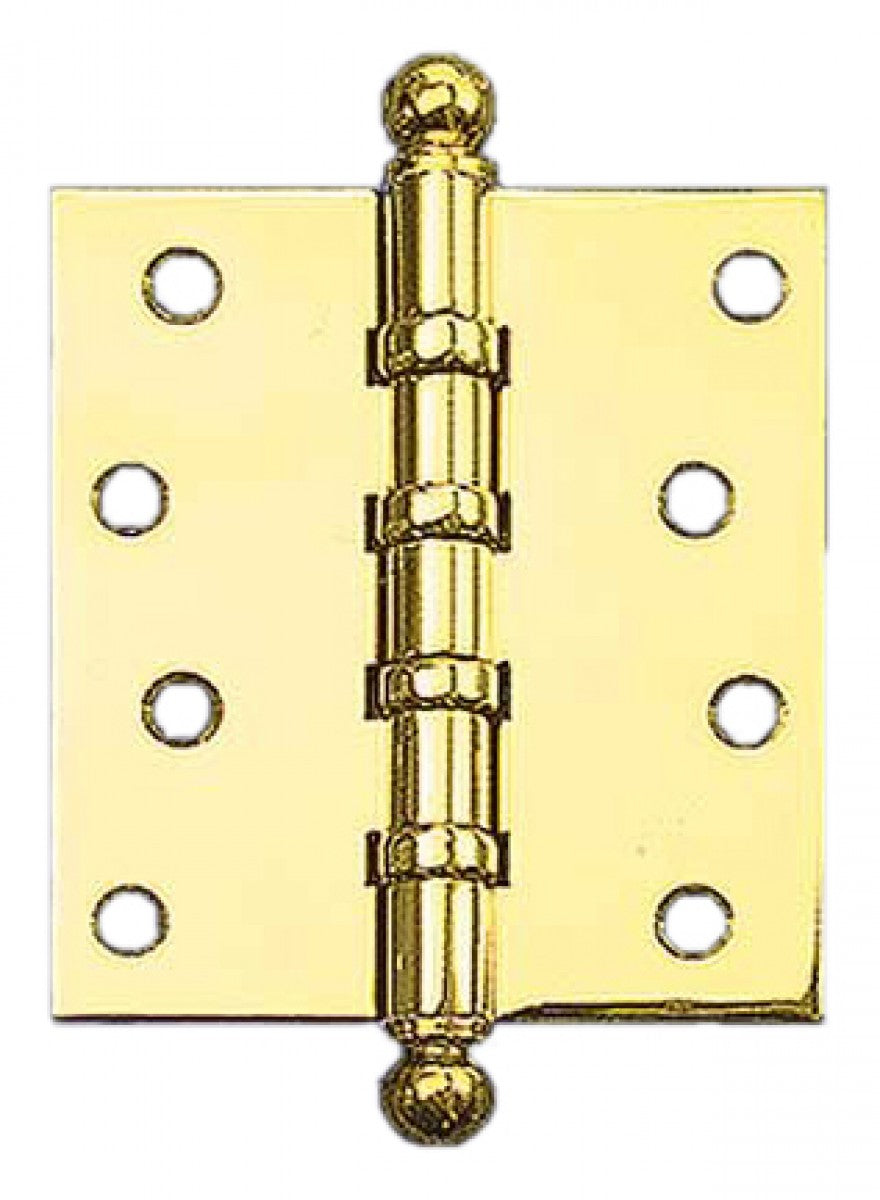 3" x 2 1/2" Hinge with Ball Finials