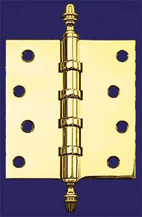 5" x 4" Hinge with Acorn Finials