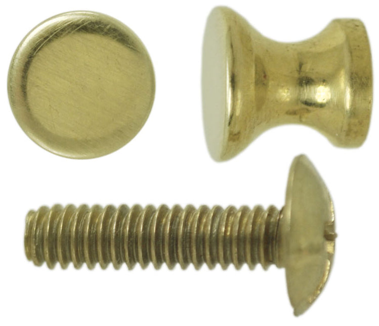 Vintage Style Medium Size 1/2" Flat Top Knob