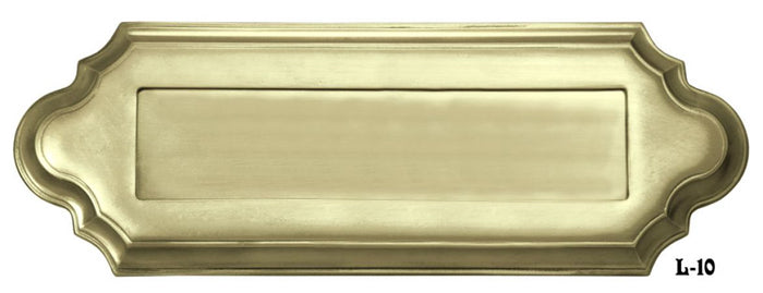 Plain Letter Box Mail Slot (L-10)