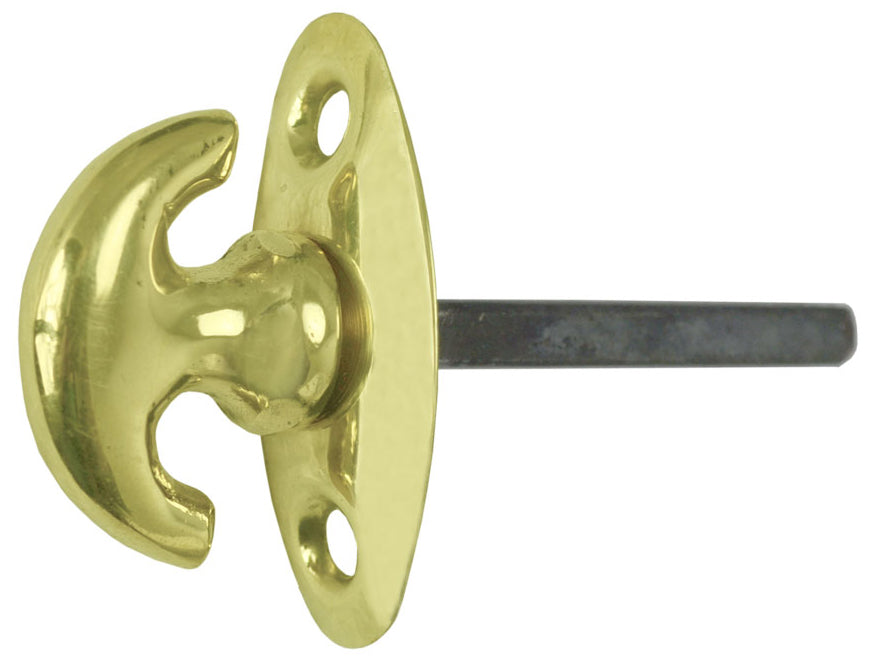 Crescent Shaped Turn Latch