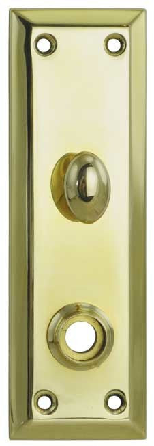 Vintage Victorian Reproduction 7" Tall Door Plate with Turnlatch (L-80TL)