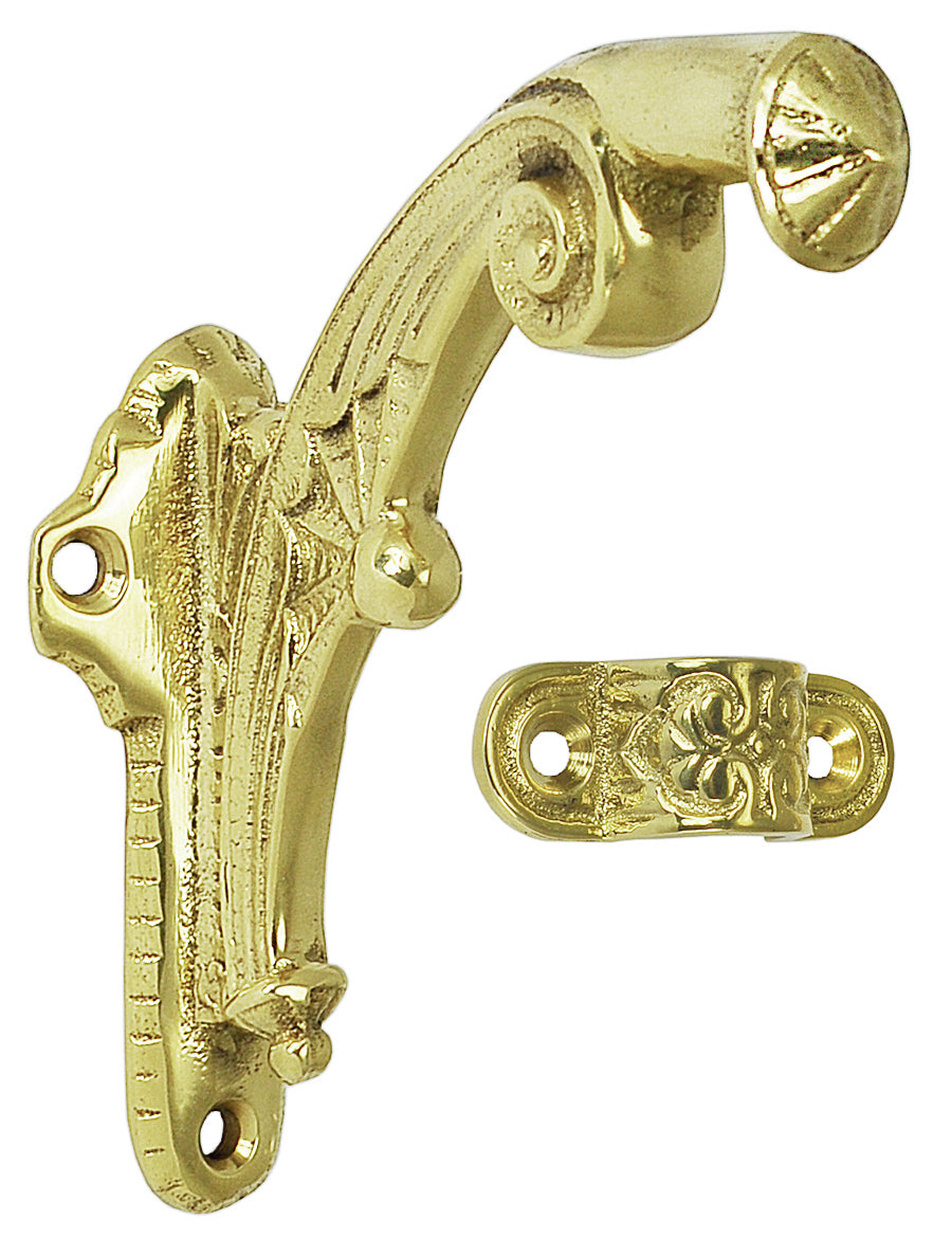 Large Spider Web Motif Handrail Stair Bracket