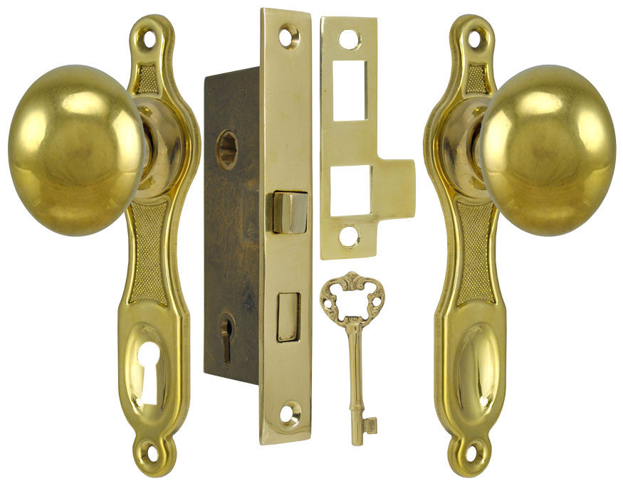 Narrow Backset French Door Set