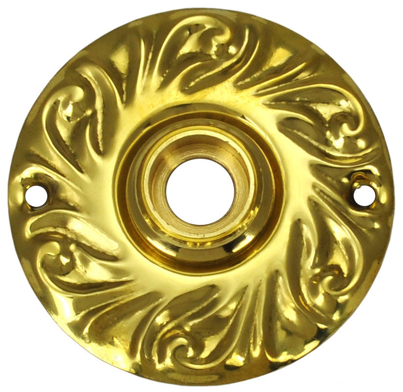 Vintage Style Scroll Design Doorknob Rose (L-5)