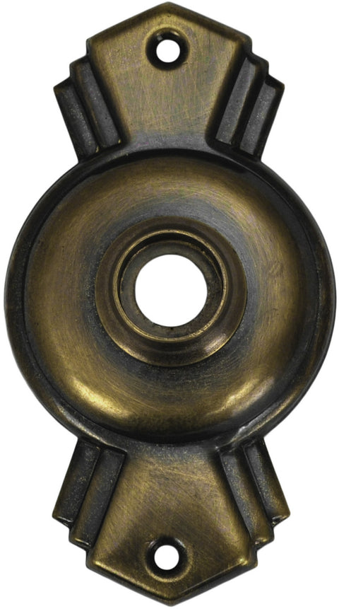 Art Deco Winged Doorknob Rose Vintage Reproduction (L-96)